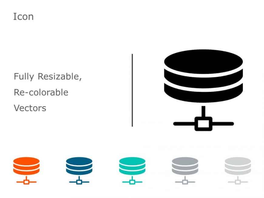 Data Icon 10 PowerPoint Template