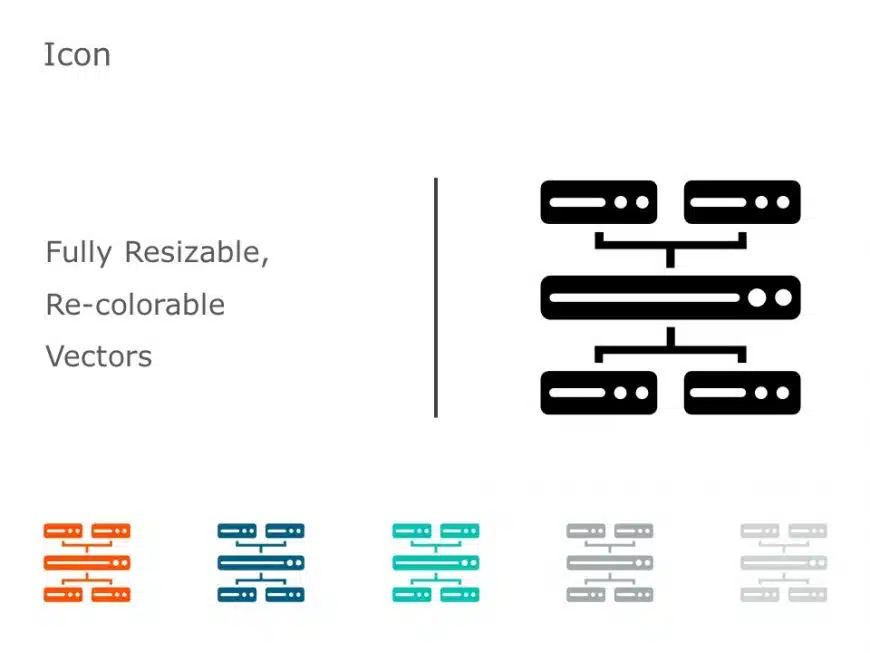 Data Icon 12 PowerPoint Template