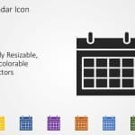 Calendar Icon PowerPoint Template & Google Slides Theme