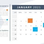 Calendar 2021 PowerPoint Template & Google Slides Theme