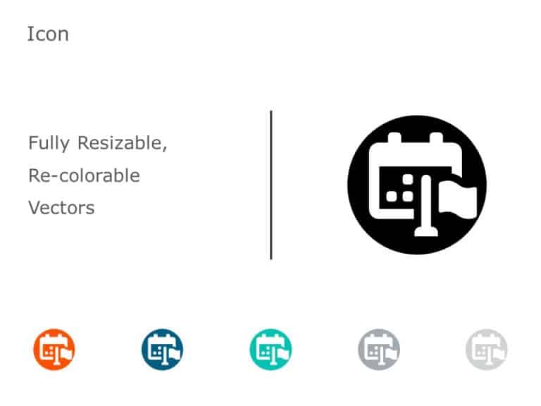 Calendar and Scheduling Icon 8 PowerPoint Template & Google Slides Theme