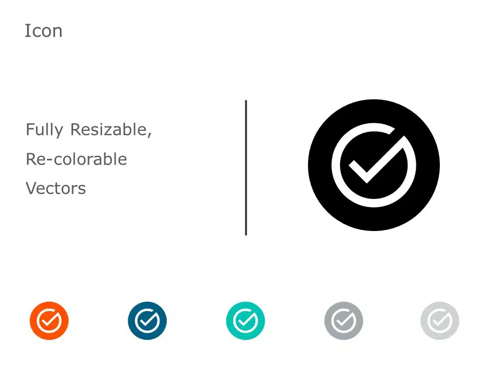 Checkmark icon 10 PowerPoint Template & Google Slides Theme