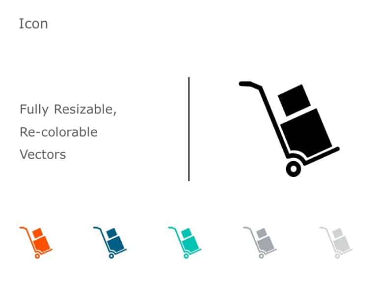 Cart Icon PowerPoint Template & Google Slides Theme