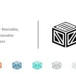 Cube Icon PowerPoint Template & Google Slides Theme