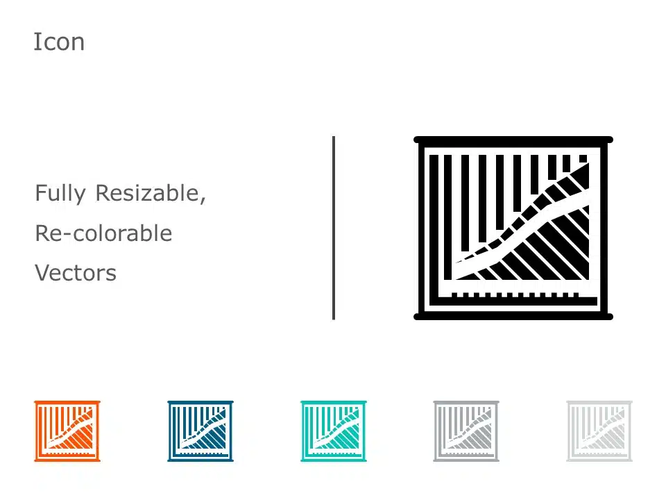 Charts and Graphs Icons 2 PowerPoint Template & Google Slides Theme