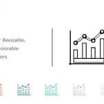 Charts and Graphs Icons 5 PowerPoint Template & Google Slides Theme