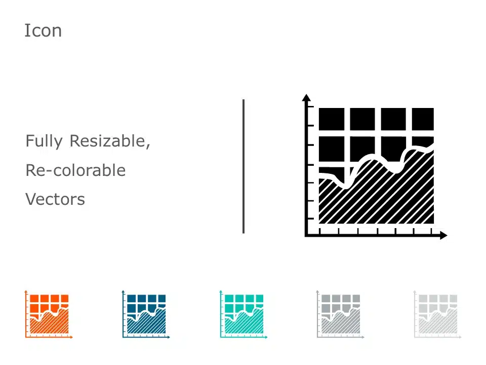 Charts and Graphs Icons 8 PowerPoint Template & Google Slides Theme