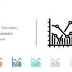 Charts and Graphs Icons 10 PowerPoint Template & Google Slides Theme