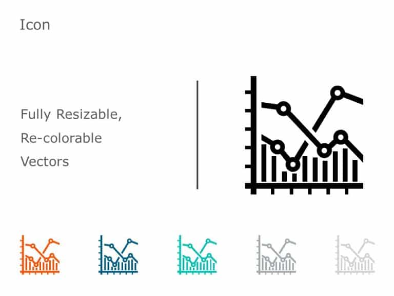 Charts and Graphs Icons 10 PowerPoint Template & Google Slides Theme