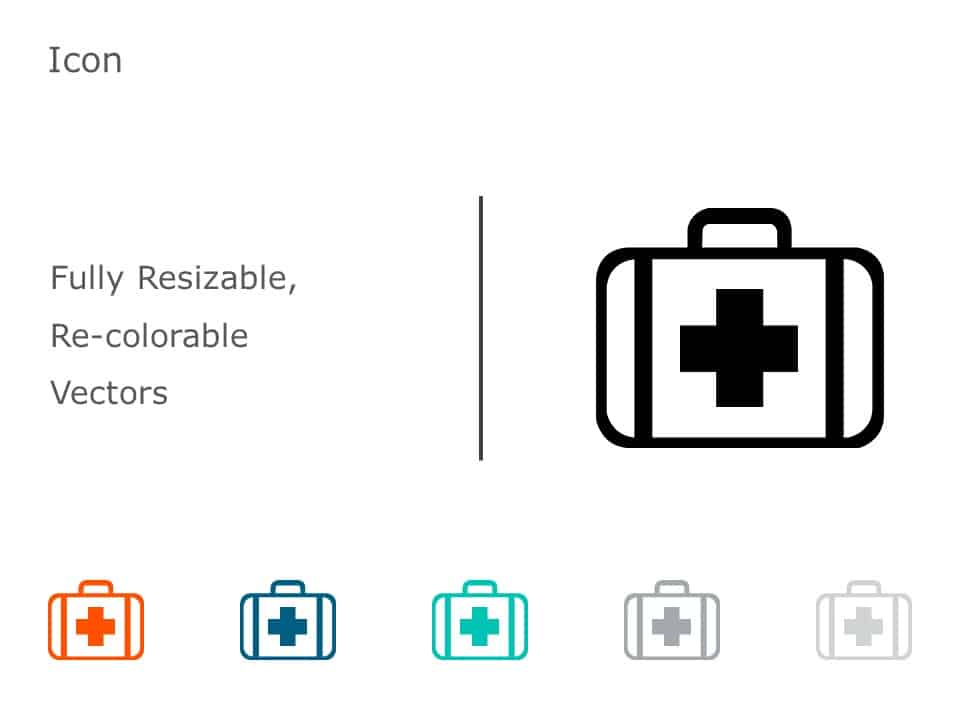 First Aid Icons 9 PowerPoint Template & Google Slides Theme