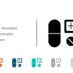 Capsule Medicine Icon 10 PowerPoint Template & Google Slides Theme