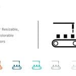 Construction Crane Block Icon 2 PowerPoint Template & Google Slides Theme