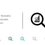 Search Analysis Icon PowerPoint Template & Google Slides Theme