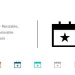 Calendar Icon 13 PowerPoint Template & Google Slides Theme