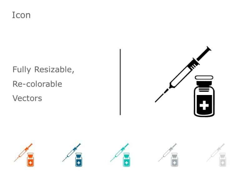 Syringe Icon 21 PowerPoint Template