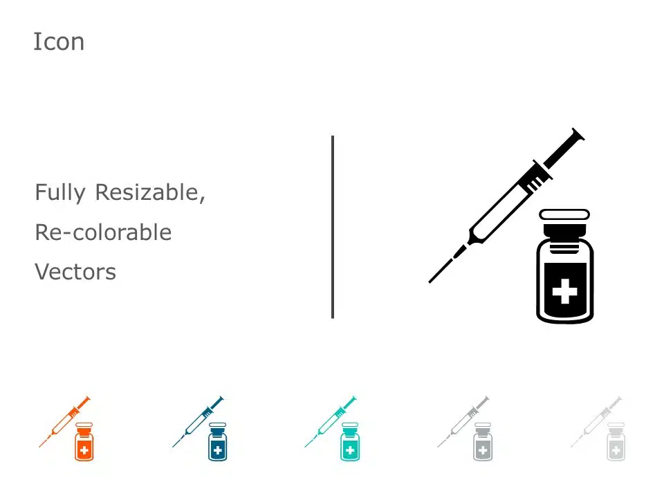 Syringe Icon 21 PowerPoint Template & Google Slides Theme