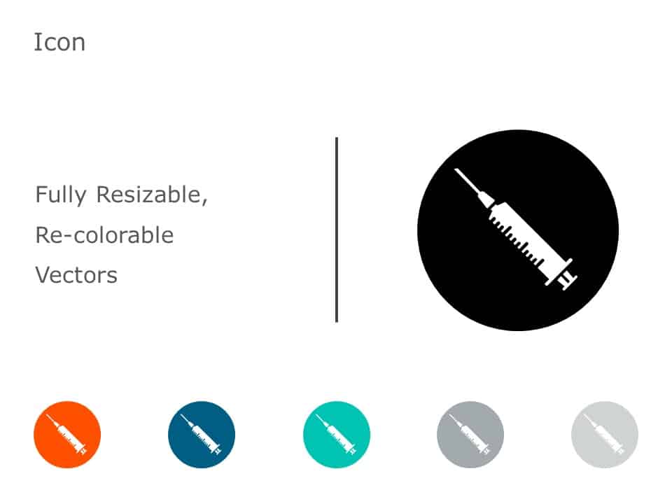 Syringe Icon 26 PowerPoint Template