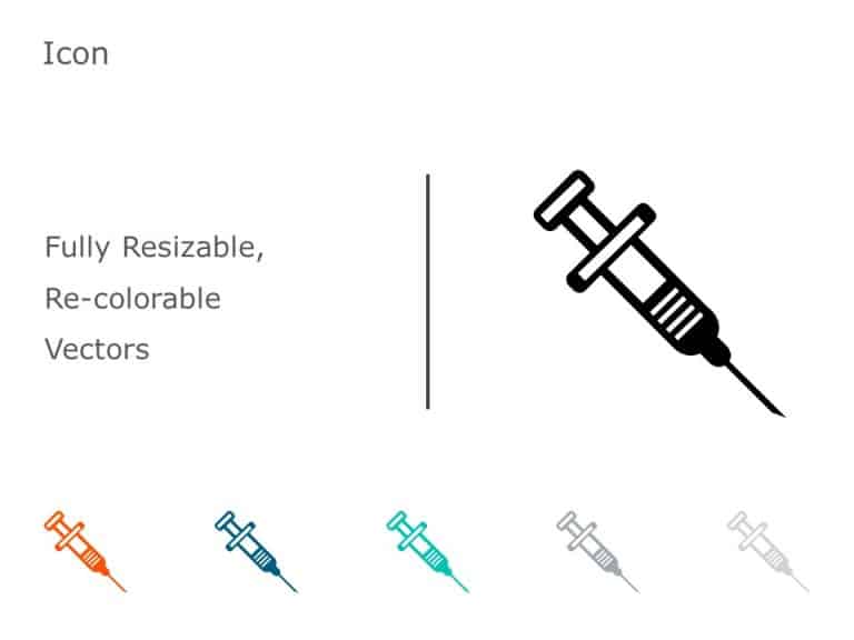 Syringe Icon 31 PowerPoint Template & Google Slides Theme