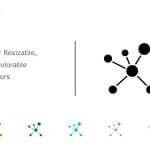 Organic Molecule Hexagons Icon 37 PowerPoint Template & Google Slides Theme