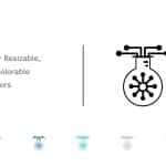 Beaker Flask Molecule Icon 38 PowerPoint Template & Google Slides Theme