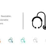 Stethoscope Icon 47 PowerPoint Template & Google Slides Theme