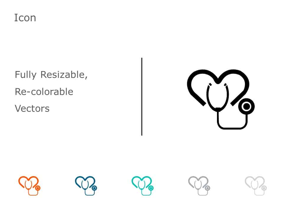 Stethoscope Icon 53 PowerPoint Template