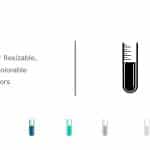 Test Tube Icon 63 PowerPoint Template