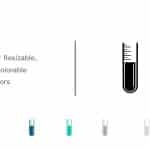 Test Tube Icon 62 PowerPoint Template & Google Slides Theme