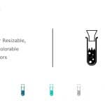 Test Tube Icons PowerPoint Template