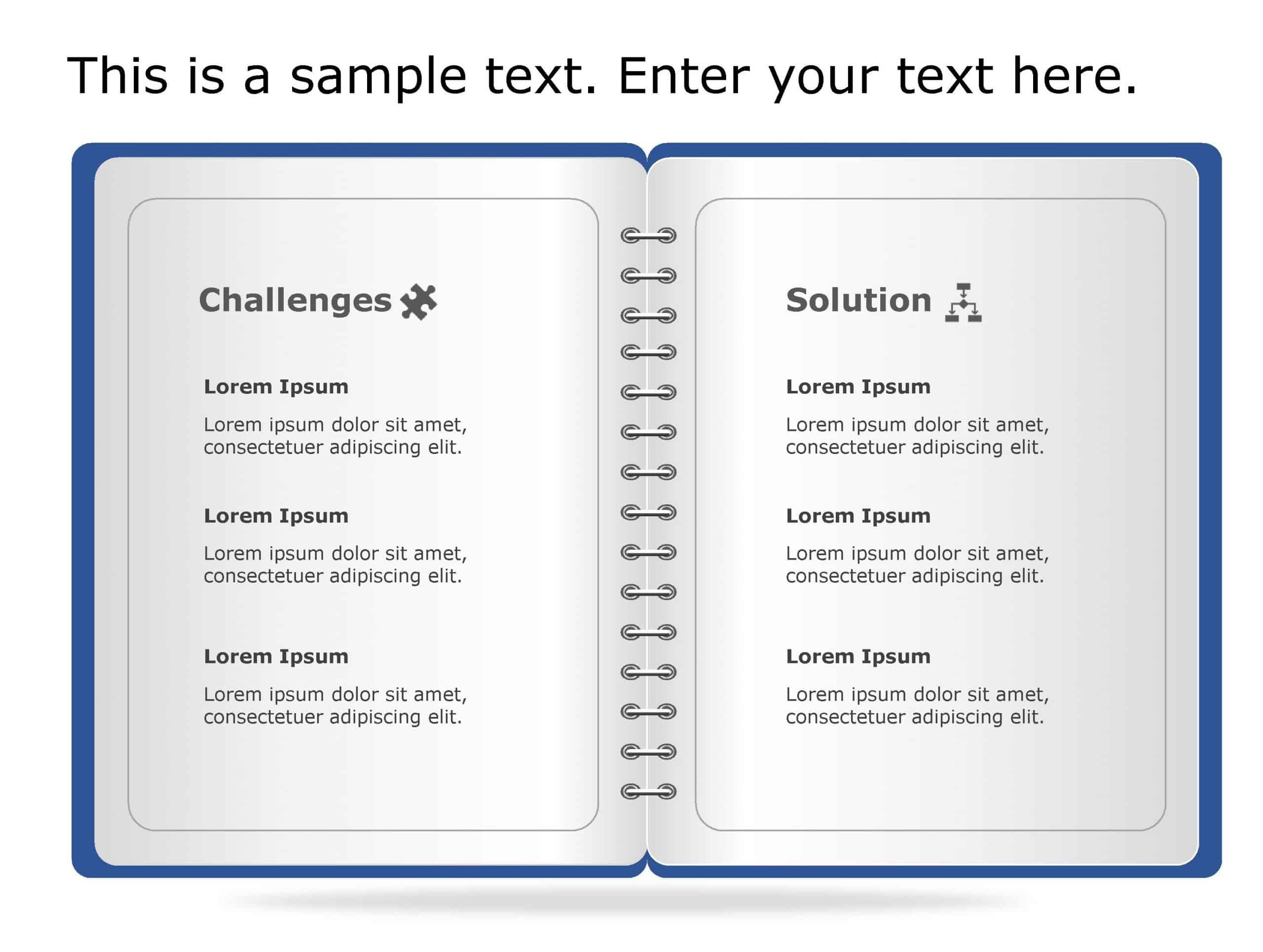 Challenges Solutions 50 PowerPoint Template