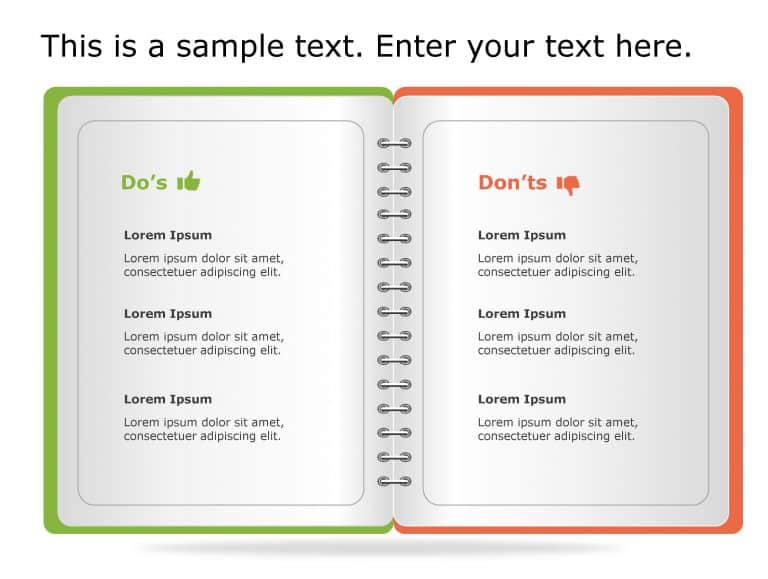 Dos Don’ts 52 PowerPoint Template & Google Slides Theme