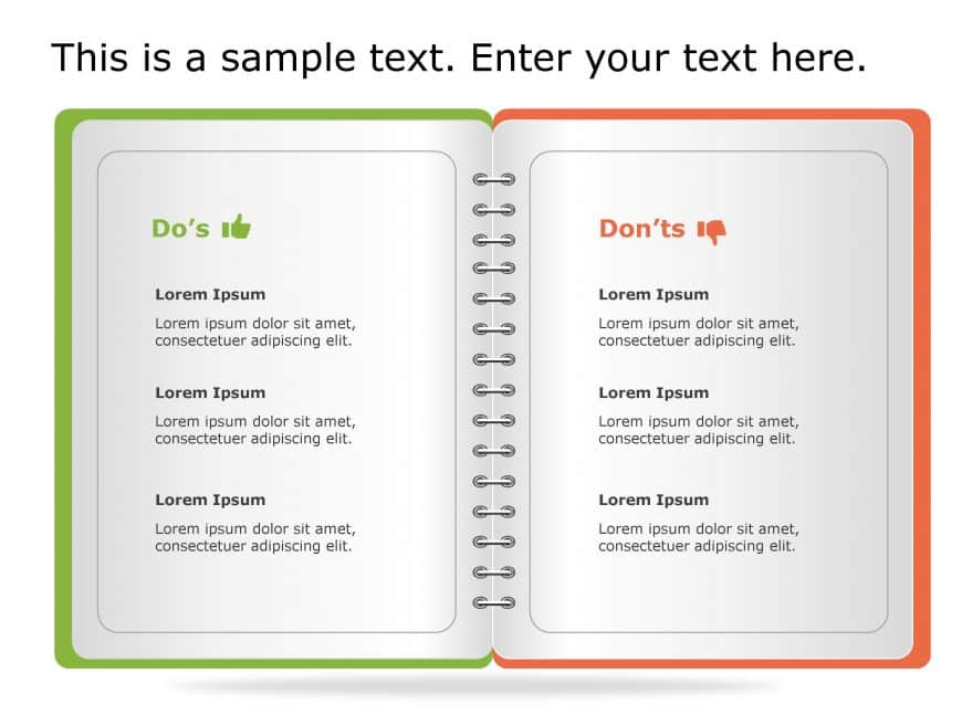Dos Don’ts 52 PowerPoint Template