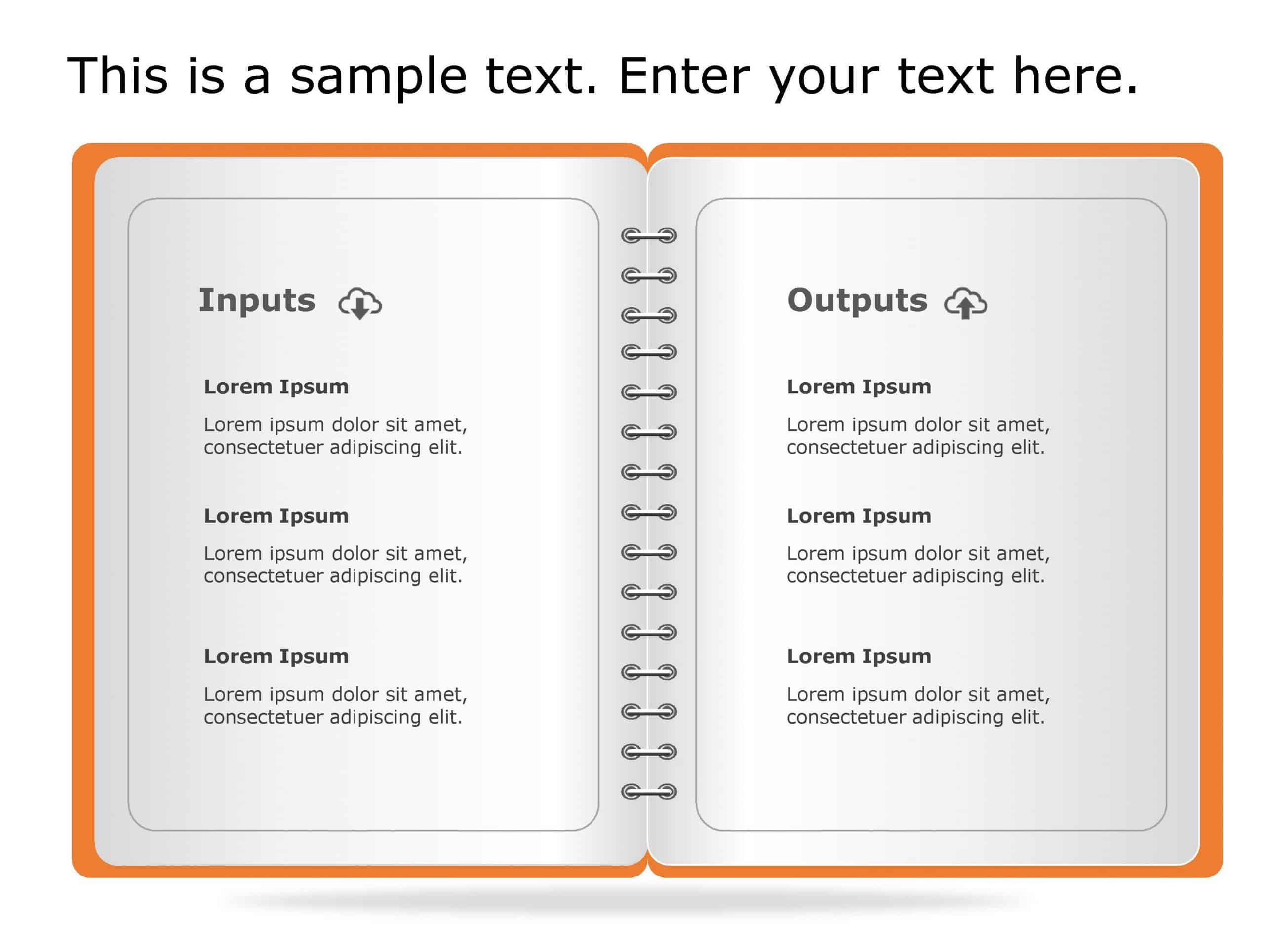 Input Output 55 PowerPoint Template & Google Slides Theme