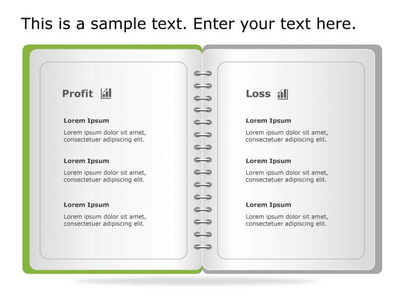 Profit Loss 60 PowerPoint Template