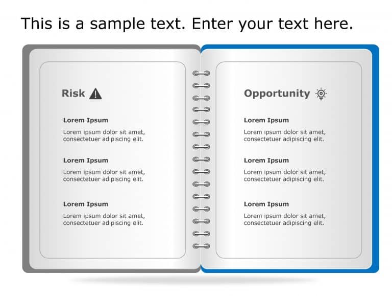 Risk Opportunity 63 PowerPoint Template
