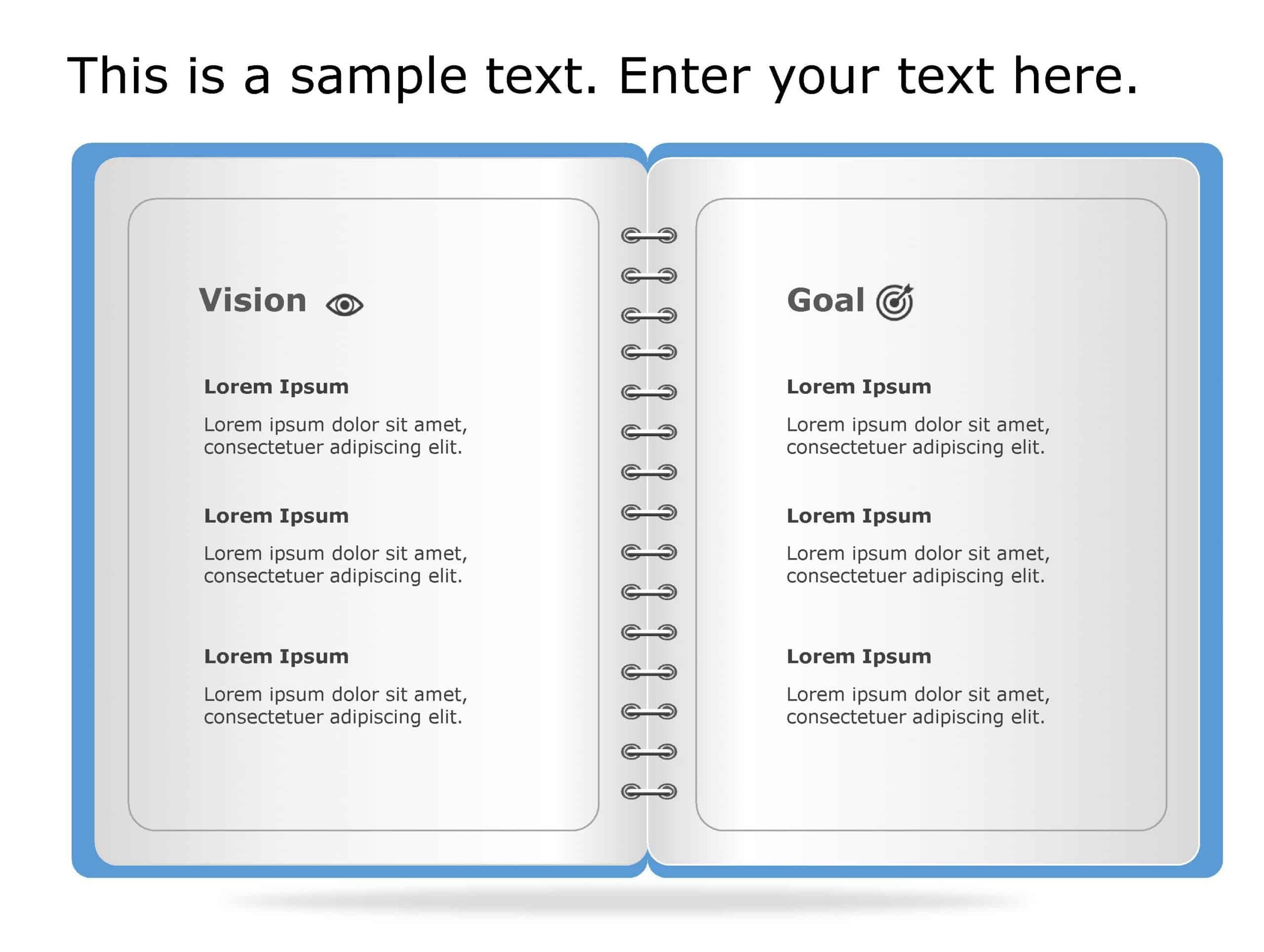 Vision Goals 65 PowerPoint Template