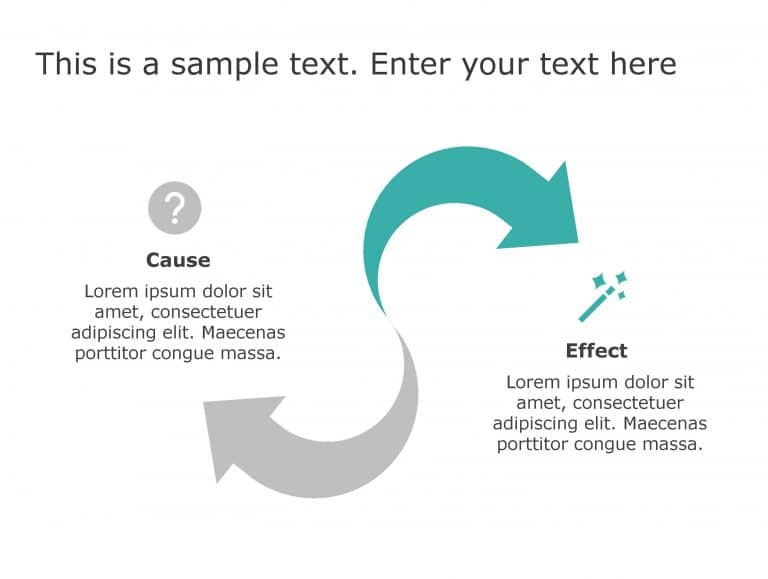 Cause Effect 69 PowerPoint Template & Google Slides Theme