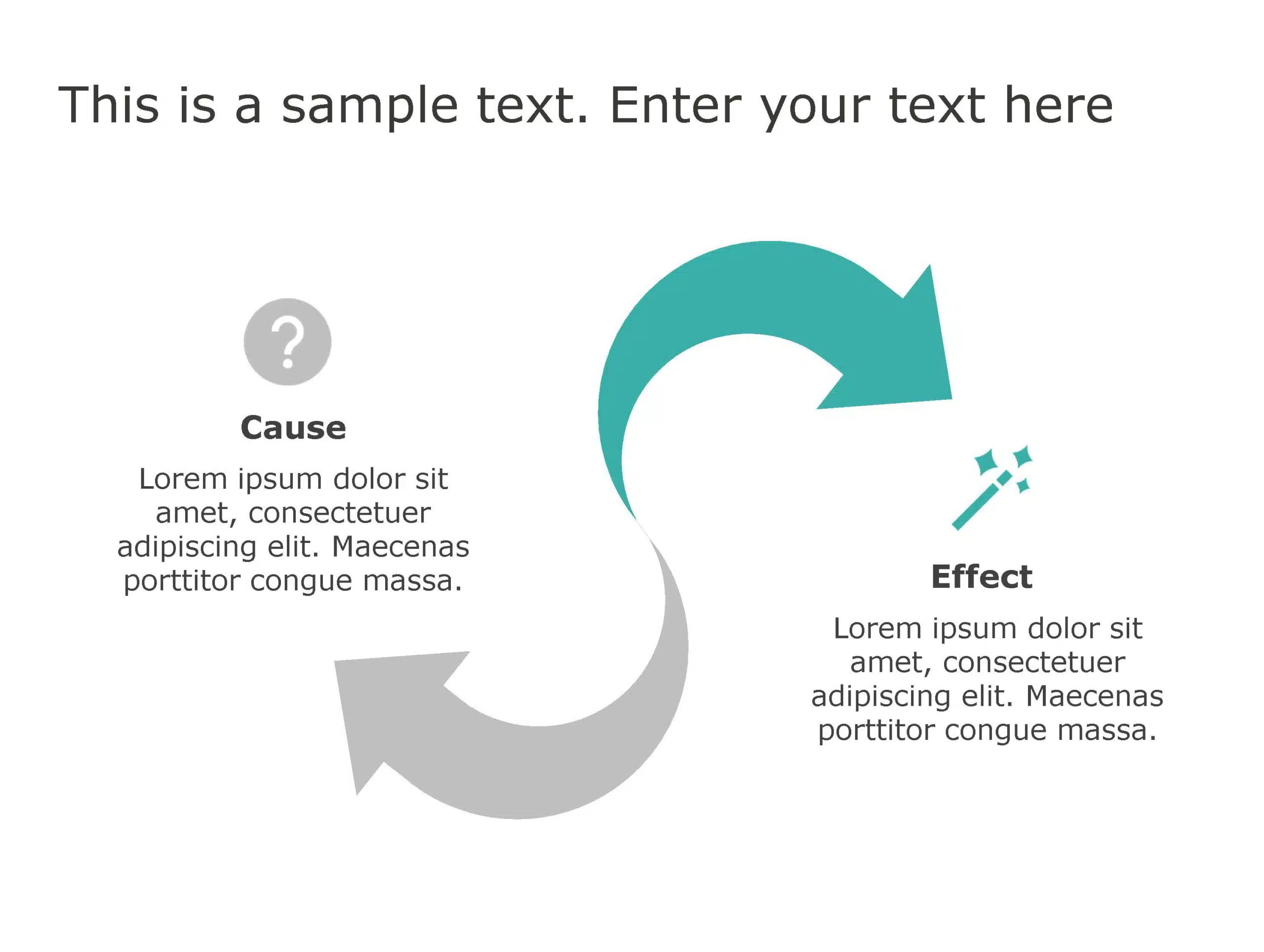 Cause Effect 69 PowerPoint Template & Google Slides Theme