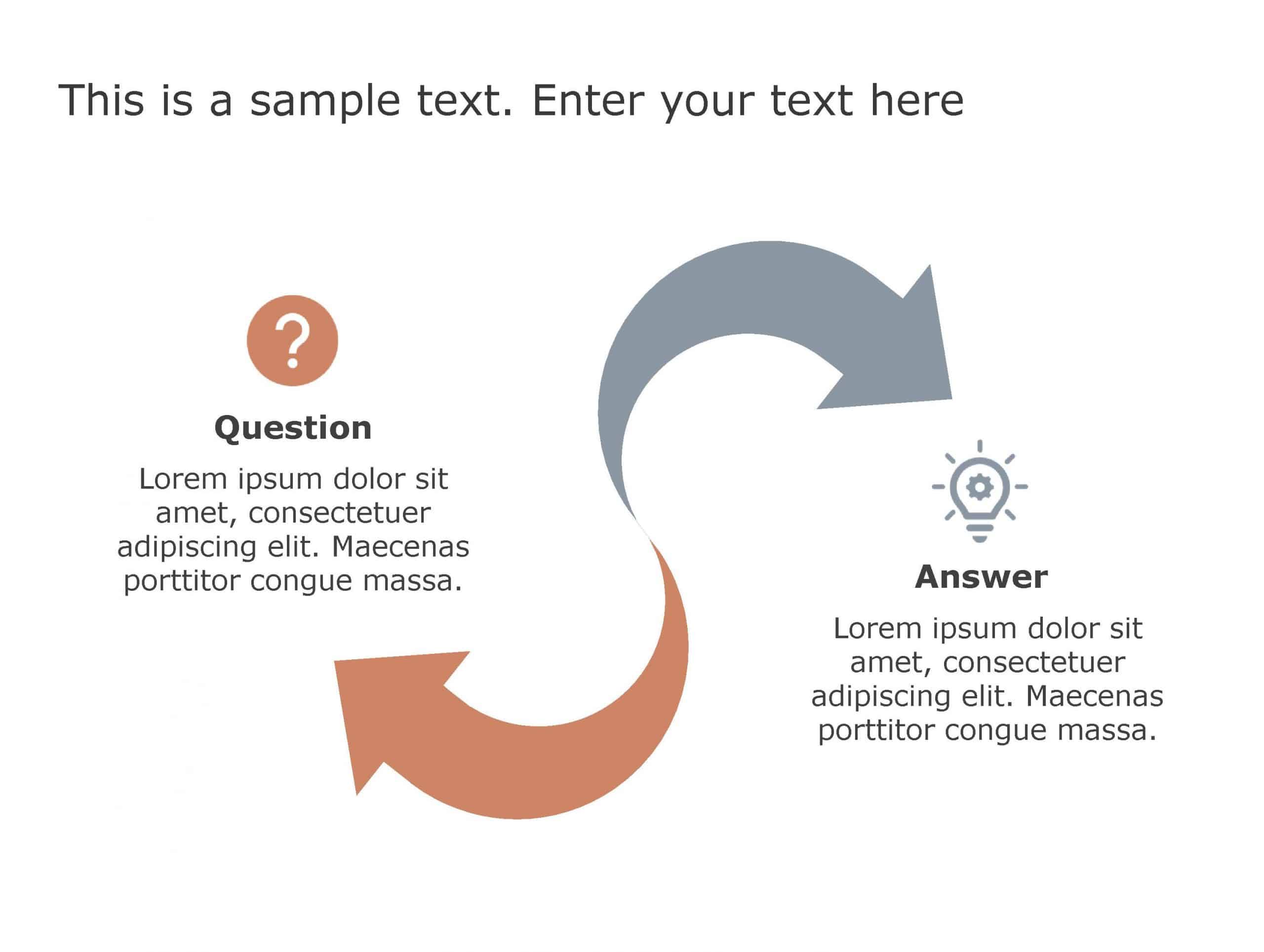 question and answer slide