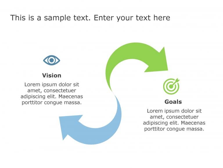 Vision Goals 86 PowerPoint Template & Google Slides Theme