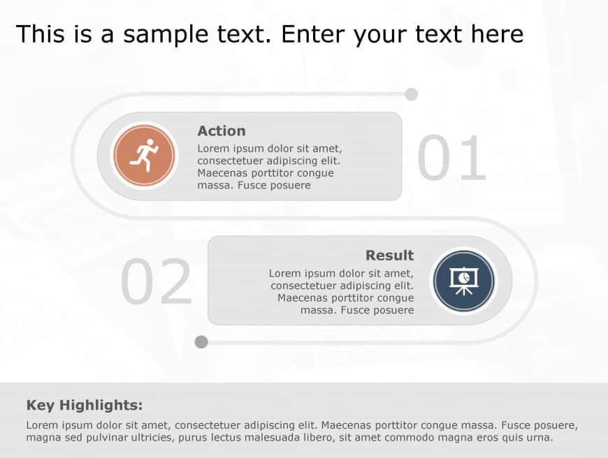 Actions Result 88 PowerPoint Template