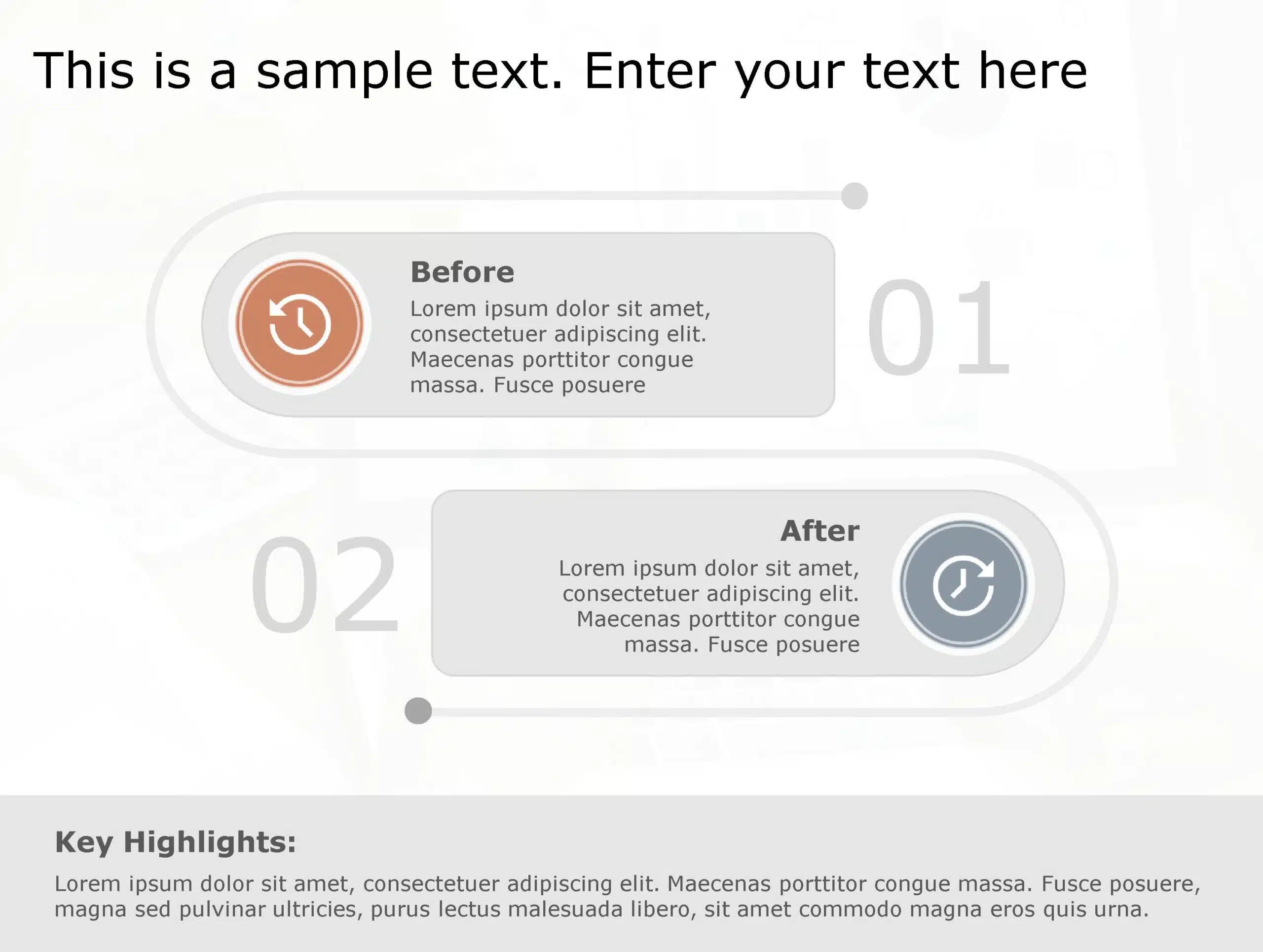 Before After 89 PowerPoint Template & Google Slides Theme