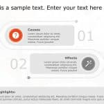 Cause Effect 90 PowerPoint Template & Google Slides Theme