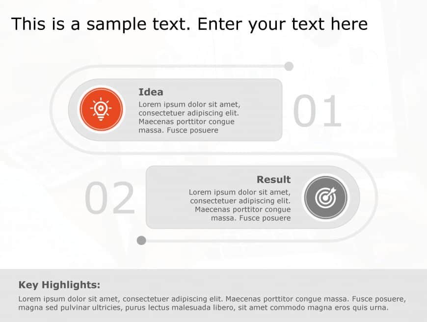 Idea Result 95 PowerPoint Template