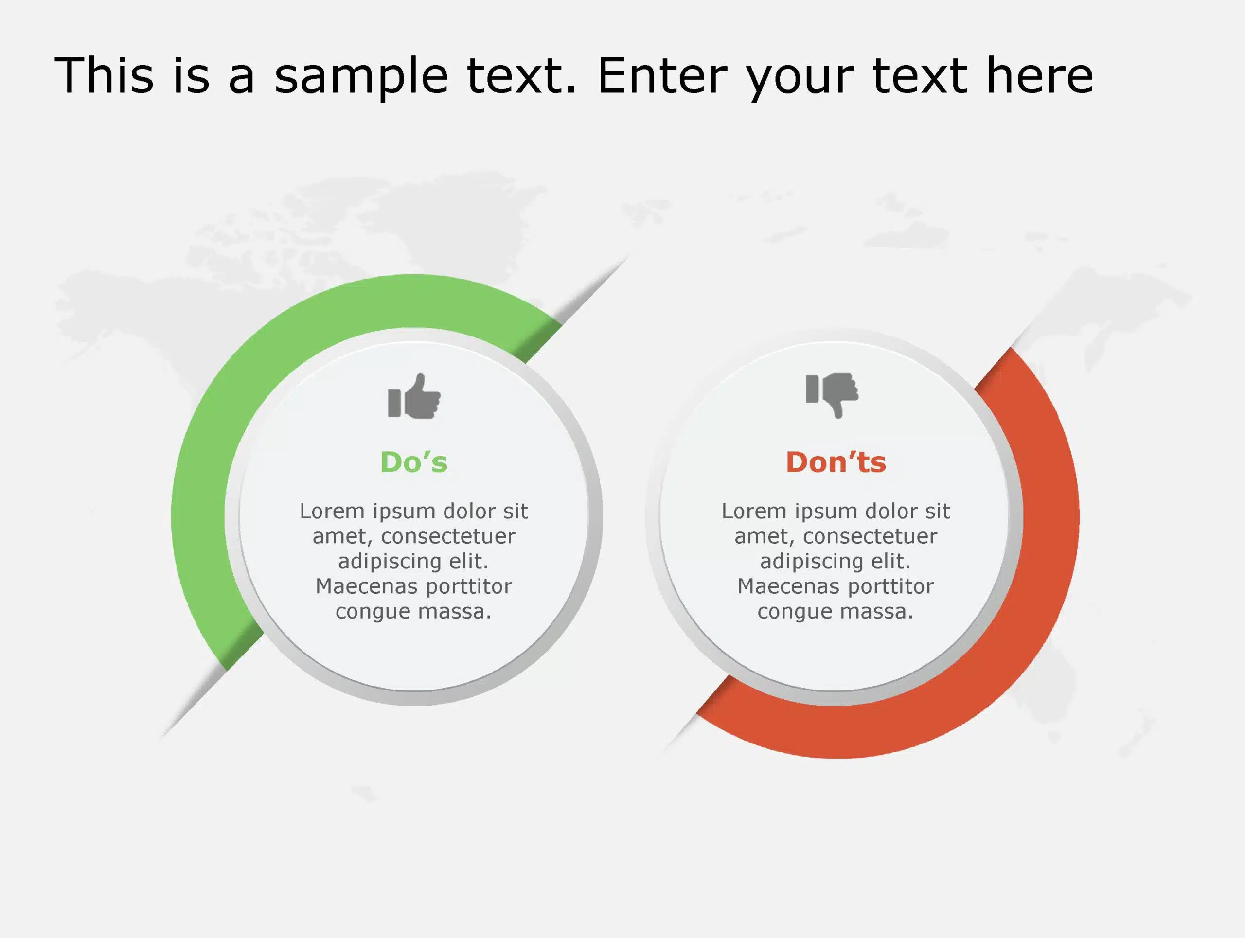 Dos Don’ts 113 PowerPoint Template & Google Slides Theme