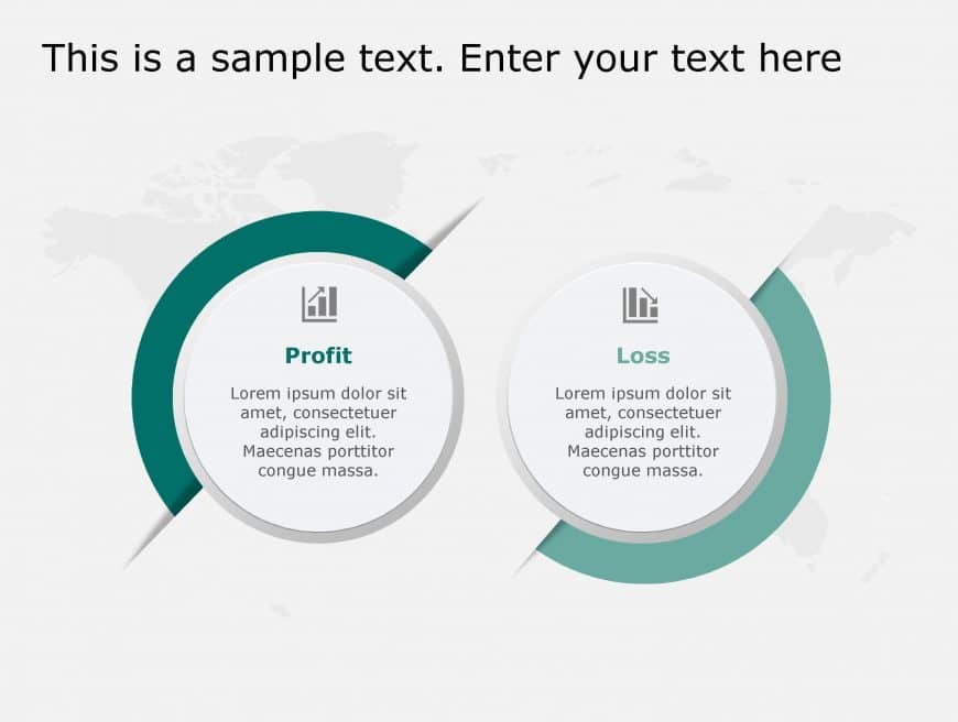 Profit Loss 123 PowerPoint Template