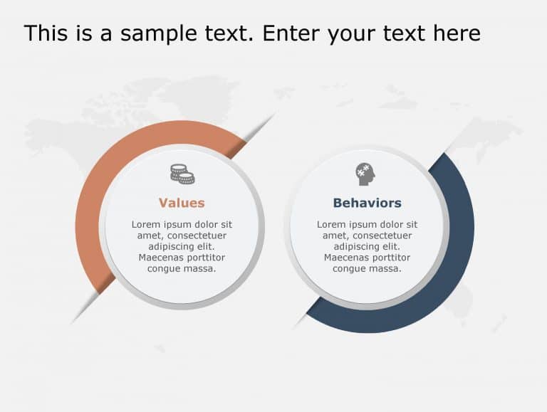 Values Behavior 127 PowerPoint Template & Google Slides Theme