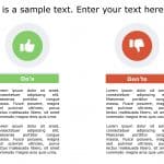 Dos Don’ts 134 PowerPoint Template & Google Slides Theme