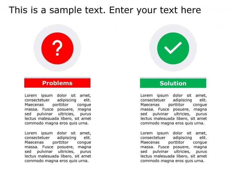 Problem Solution 139 – 2 PowerPoint Template & Google Slides Theme