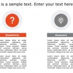 Question Answer 146 PowerPoint Template & Google Slides Theme
